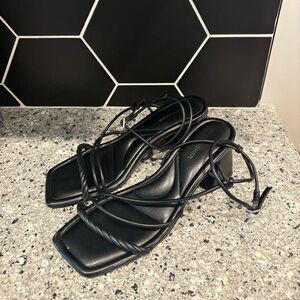 Size 9, Marc Fisher heeled sandals.